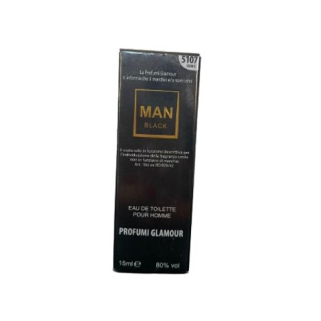 MAN BLACK EAU DE TOILETTE POUR HOMME 15ML