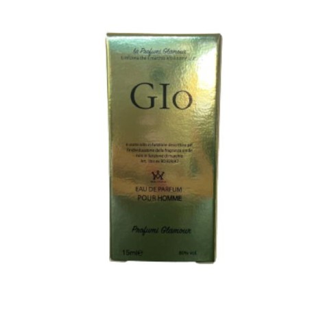 GIO EAU DE TOILETTE POUR HOMME 15ML