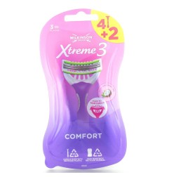 WILKINSON WORD XTREME3 BEUTY CONFEXIONE 4+2 LAMETTE