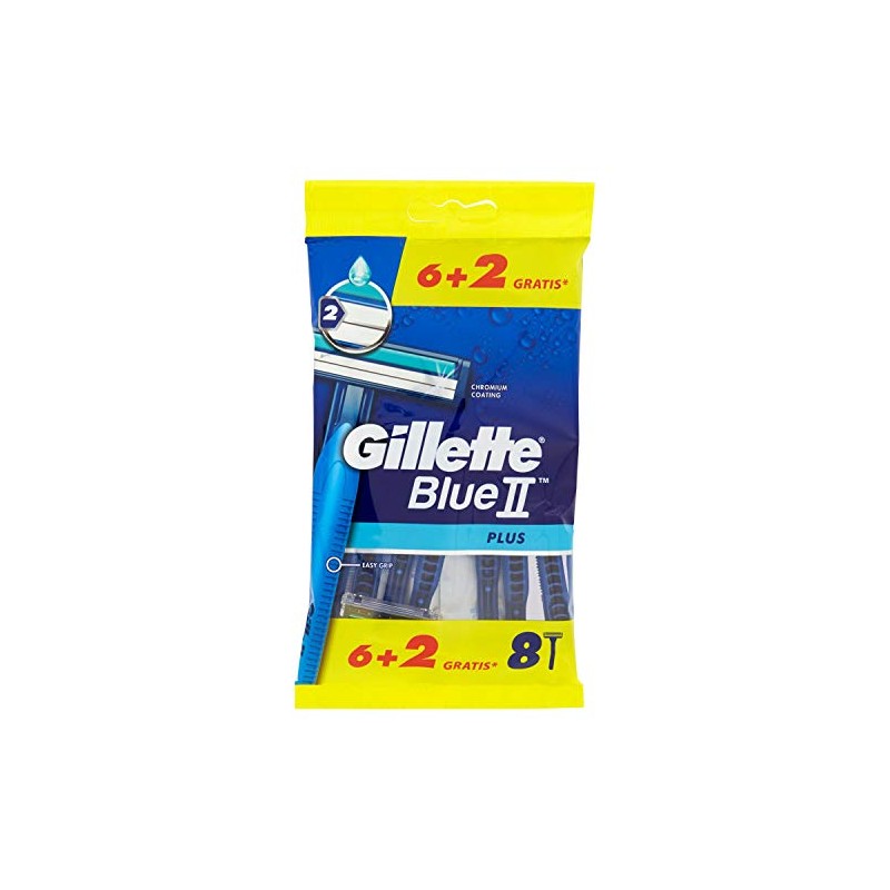 GILLETTE BLUE II PLUS 6 LAMETTE