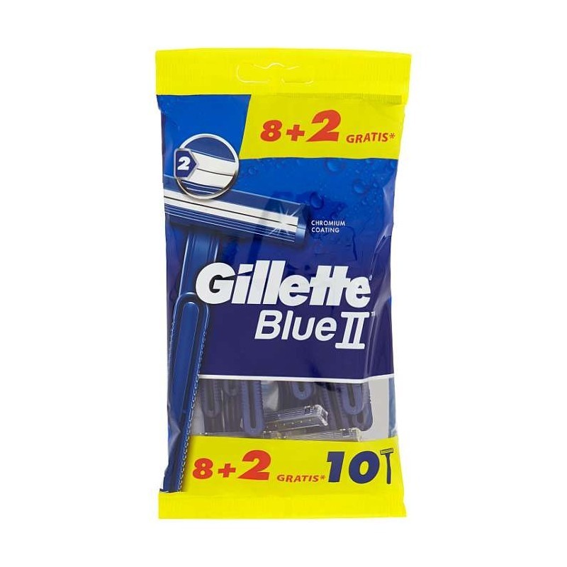 GILLETTE BLUE II 10 LAMETTE