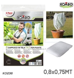 TELO CAPPUCCIO IN TNT, MISURE 0,8X0,75, 17G/M