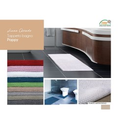 TAPPETO POPPY 50X80CM BEIGE