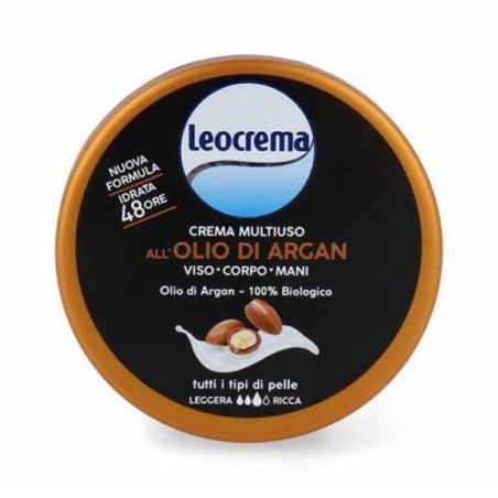 LEOCREMA CREMA MULTIUSO ALL'OLIO DI ARGAN