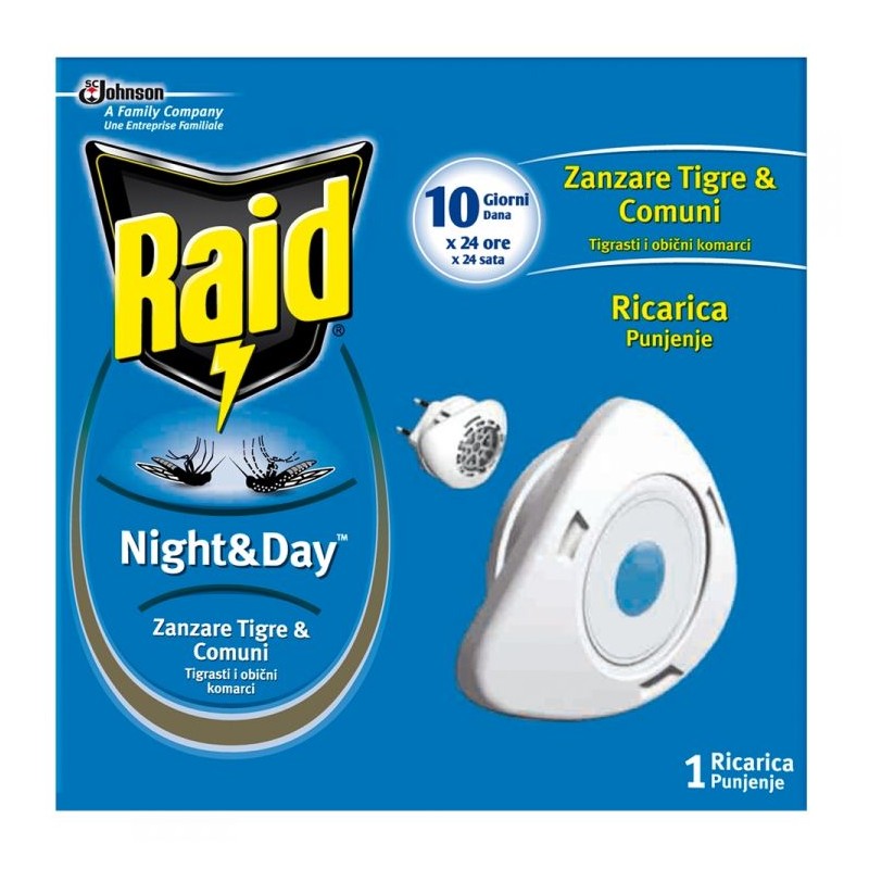 RAID NIGTH E DAY RICARICA 1 PZ