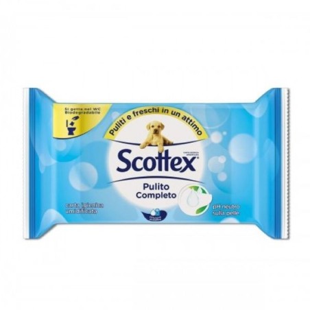 SCOTTEX CARTA IGIENICA UMIDIFICATA 42PZ