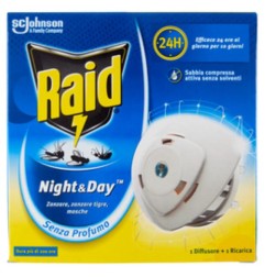 RAID NIGHT E DAY COMPLETO + RICARICA