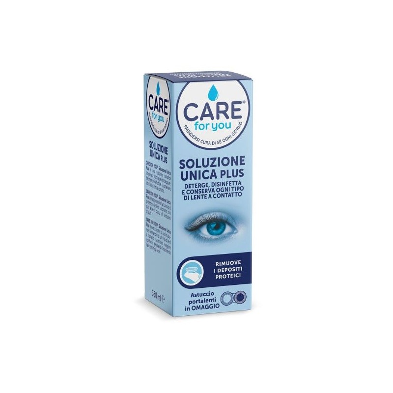 CARE SOLUZUZIONE UNICA PLUS LENTI 360ML