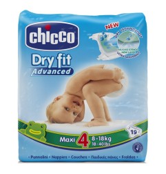 PANNOLINI CHICCO DRY FIT N.4 19PZ