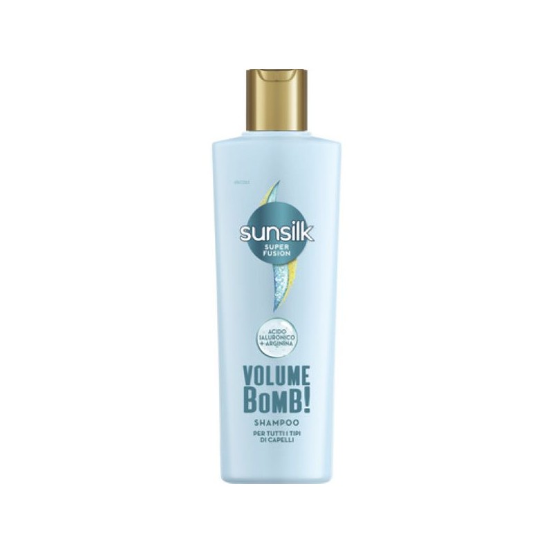 SUNSILK SHAMPOO FUSION VOLUME BOMB 220ML