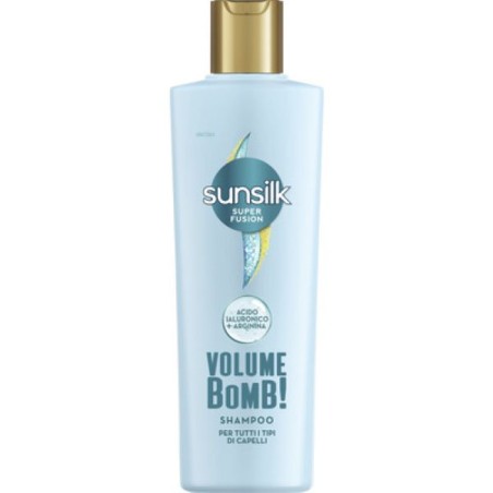 SUNSILK SHAMPOO FUSION VOLUME BOMB 220ML