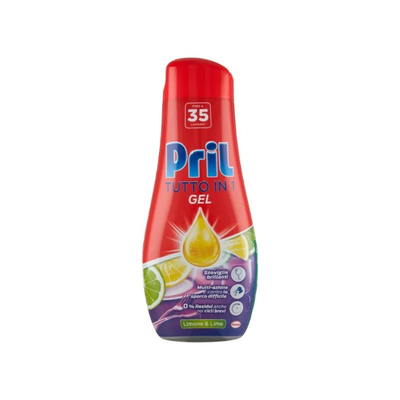 PRIL GEL TUTTO IN1 LIMONE 630ML 35 LAVAGGI