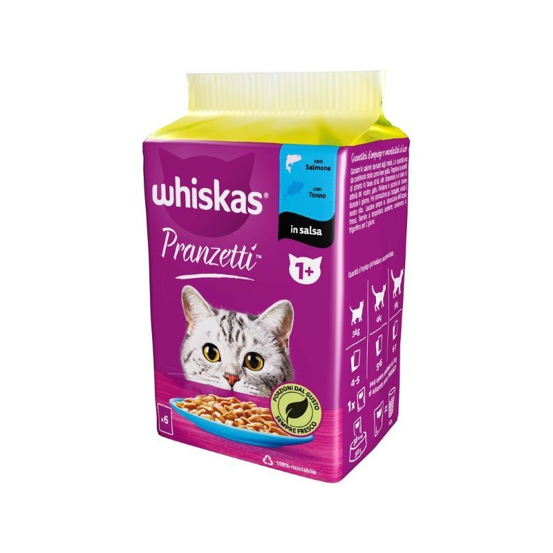 WHISKAS PRANZETTI PESCE