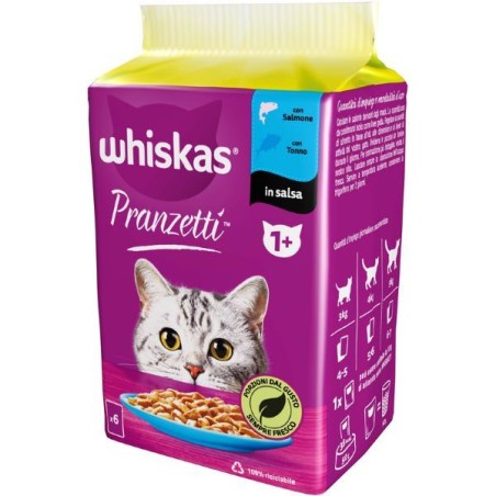 WHISKAS PRANZETTI PESCE