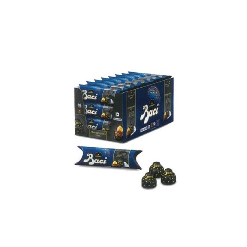 PERUGINA BACI FONDENTISSIMI 70% TUBO 37,5GR