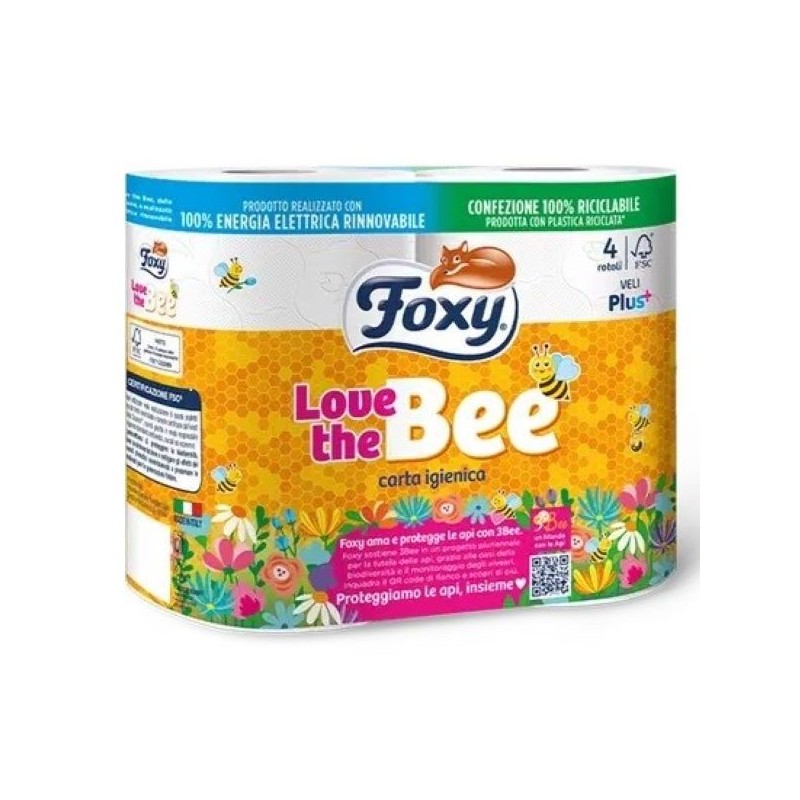 FOXY LOVE THE BEE 4 ROTOLI