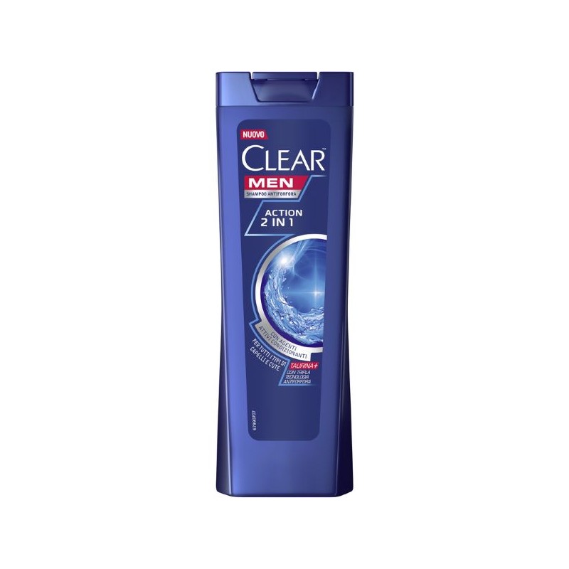 CLEAR SHAMPOO ACTION 2IN1 225ML