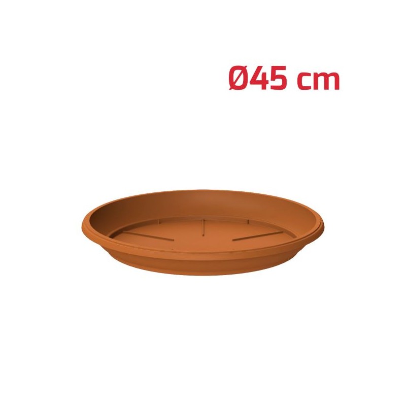 SOTTOVASO TERRACOTTA DIAM.45CM