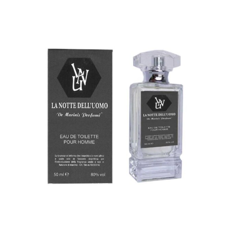 LA NOTTE DELL'UOMO EAU DE TOILETTE POUR HOMME 50ML