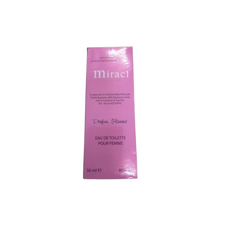 MIRACLE EAU DE TOILETTE PUOR FEMME 50 ML