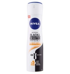 NIVEA DEO SPRAY BLACK & WHITE ULTIMATE IMP. 150ML