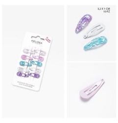 MELISSA CLIP CAPELLI 3,2X1CM 10PZ
