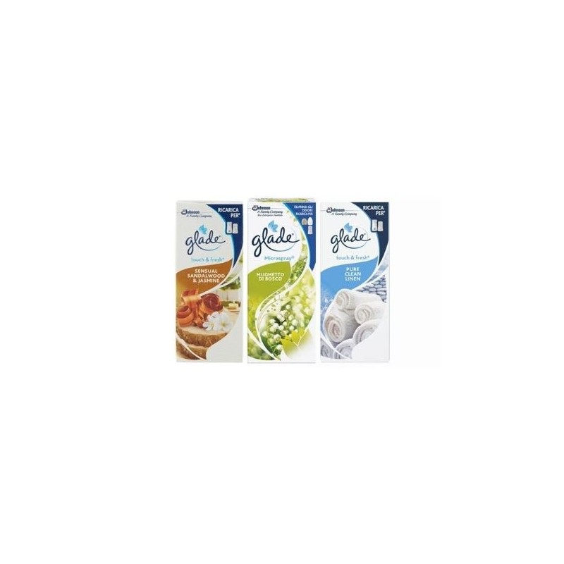 GLADE TOUCH & FRESH RICARICA MIX 2 10 ML