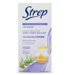 STREP STRISCE DEPILATORIE VISO&PARTI DELICATE 10PZ