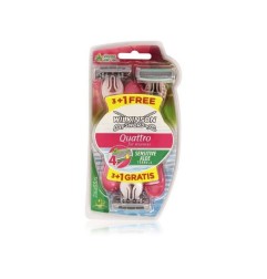 WILKINSON SWORD QUATTRO FOR WOMAN ALOE 4PZ