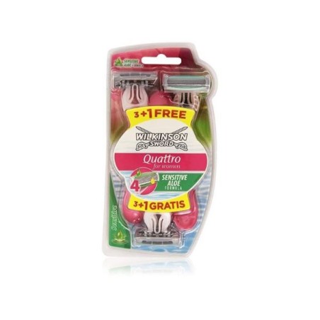 WILKINSON SWORD QUATTRO FOR WOMAN ALOE 4PZ