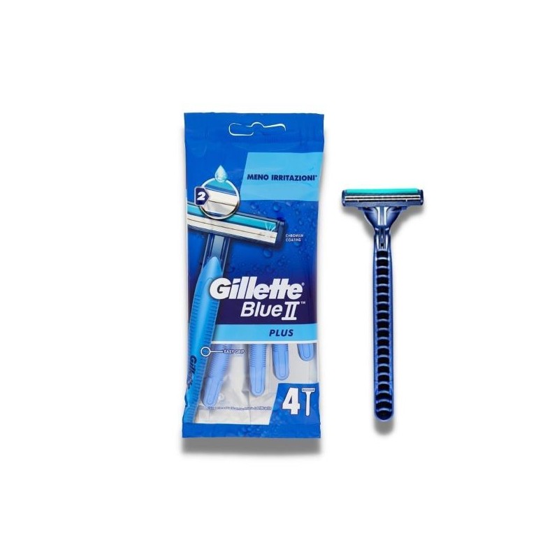 GILLETTE BLUE II PLUS 4PZ