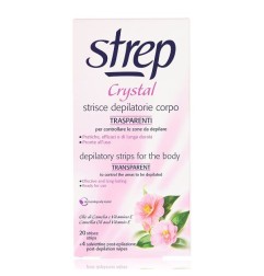 STREP STRISCE DEPILATORIE CRISTAL 20PZ
