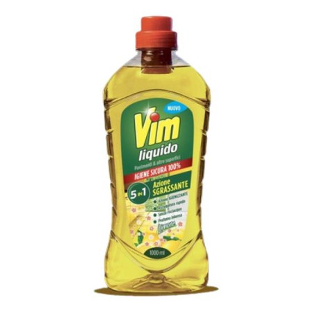 VIM LIQUIDO PAVIMENTI SGRASSANTE LIMONE 1LT