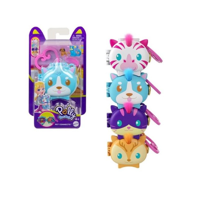 POLLY POCKET COFANETTI ANIMALETTI