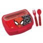 FOOD PORTAPOSATE CON POSATE SPIDERMAN