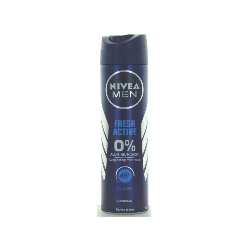 NIVEA MEN DEO SPRAY FRESH ACTIVE 150ML