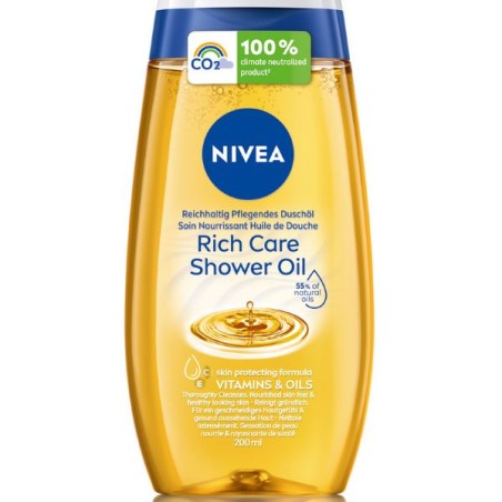 NIVEA DOCCIASCHIUMA  OIL VITAMINS 200ML