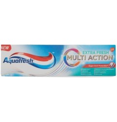 AQUAFRESH DENTIFRICIO MULTIACTION EXTRA FRESH 75ML