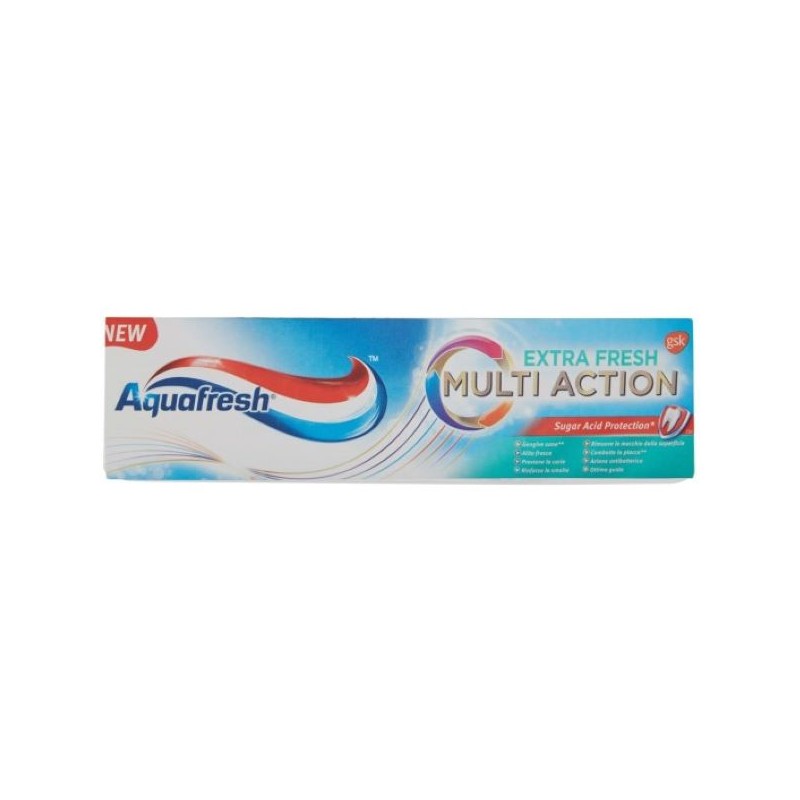 AQUAFRESH DENTIFRICIO MULTIACTION EXTRA FRESH 75ML