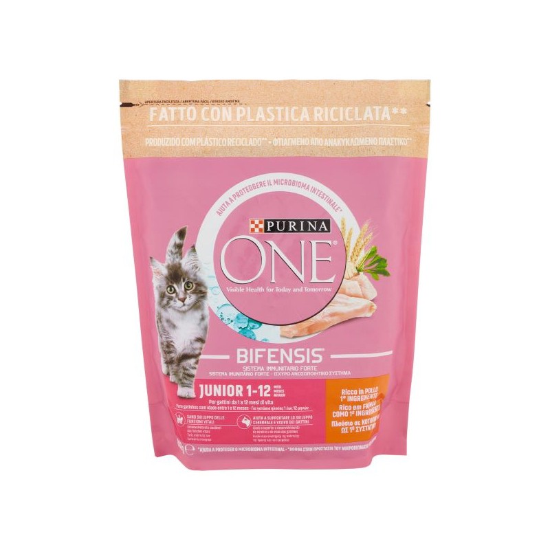 PURINA ONE JUNIOR GATTO POLLO E CEREALI 800GR