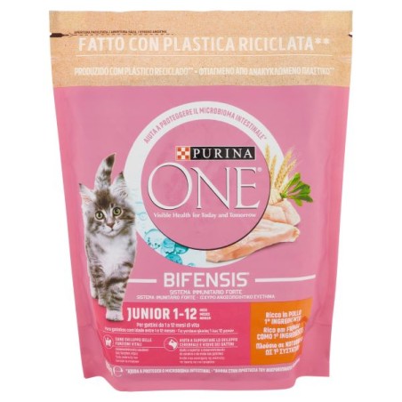 PURINA ONE JUNIOR GATTO POLLO E CEREALI 800GR