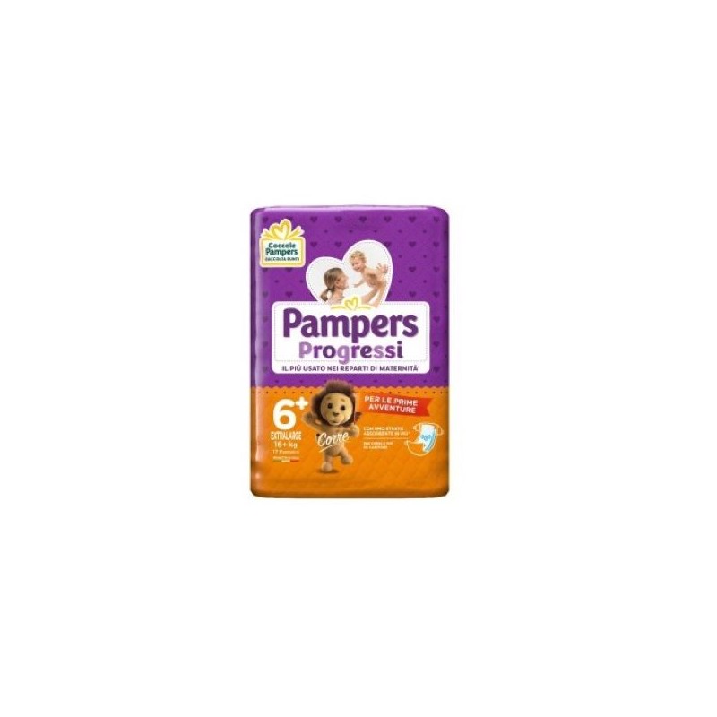 PAMPERS PROGRESSI XXL PZ 17