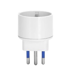 ADATTATORE A 1 VIA 10A BIANCO