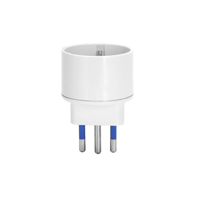 ADATTATORE A 1 VIA 10A BIANCO