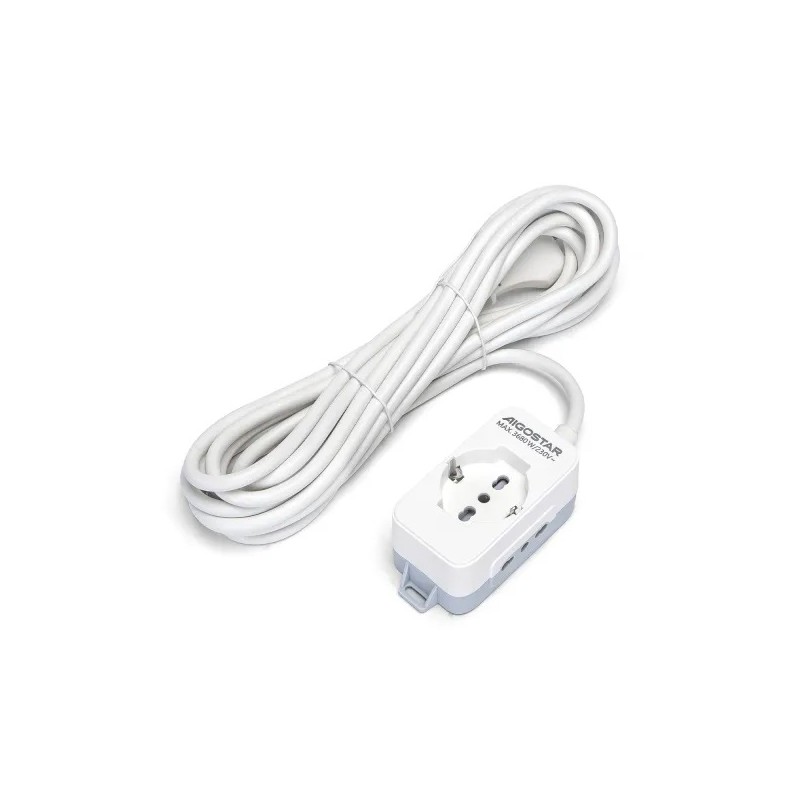 MULTIPRESA A 3 VIE S/INTERR. 16A 5m 3G1.0mm