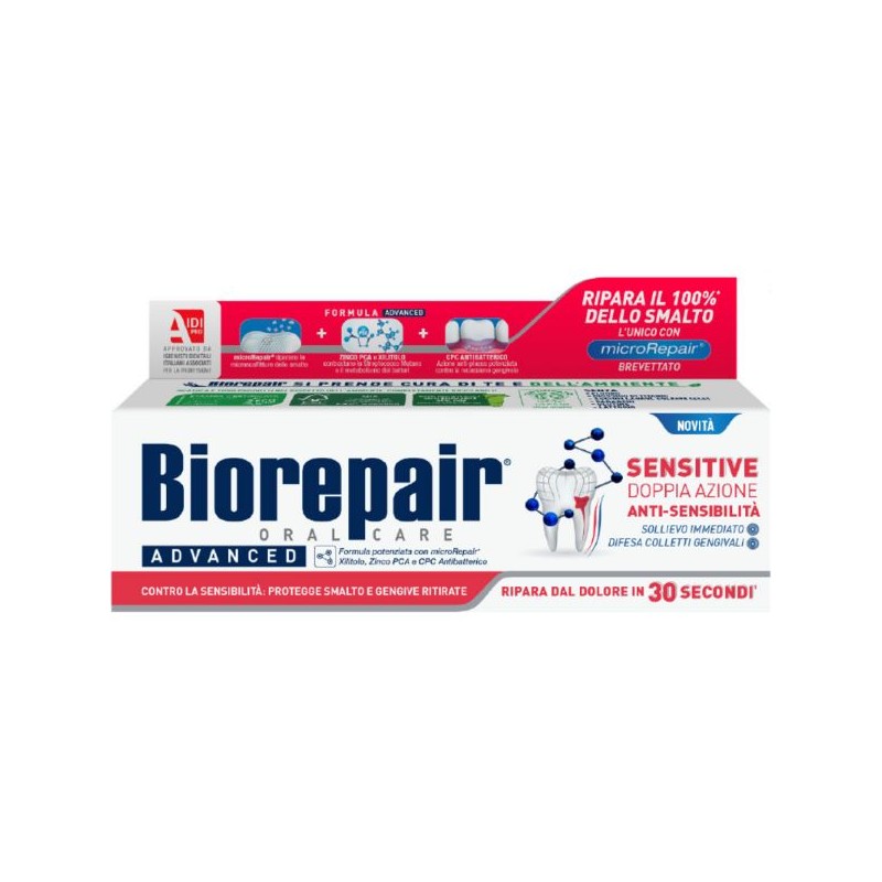 BIOREPAIR DENTIFRICIO ADVANCED SENSITIVE 75ML