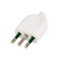 WIRABLE PLUG 10A WHITE