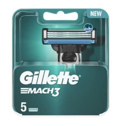 GILLETTE MACH3 RICARICHE 5PZ