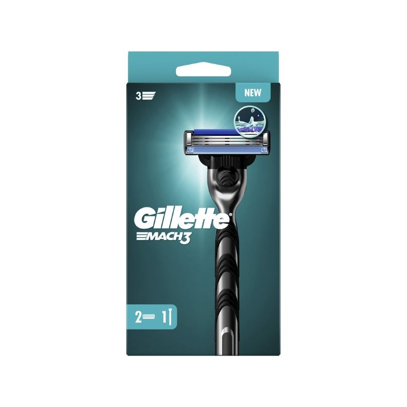 GILLETTE MACH3 RASOIO+1UP