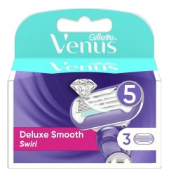 GILLETTE VENUS DELUXE SMOOTH SWIRL RICAR. 3PZ